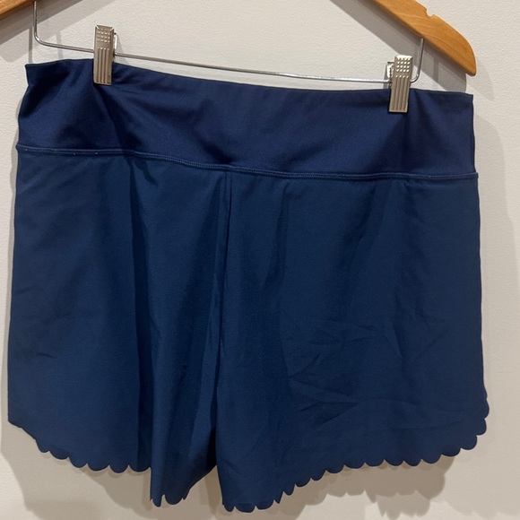 Tuckernuck Navy Women's Athletic Shorts - Picture 3 of 3